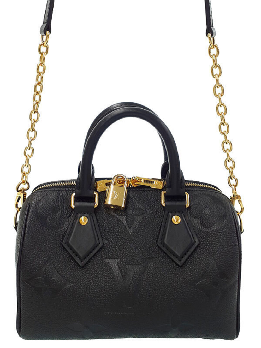 Louis Vuitton Monogram Empreinte Speedy Bandouliere Bag